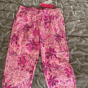 Lilly Pulitzer nwt Emora knit pant in pink blossom